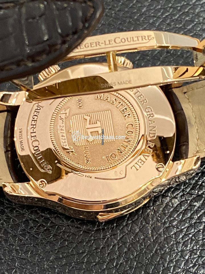 IMG_9081 Jaeger-LeCoultre Master Grand Reveil Mens watch Unisex Automatic Rose gold Q163247A Replica 7