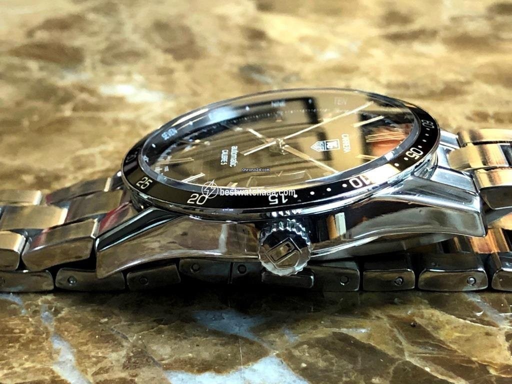 IMG_9081 TAG Heuer Carrera Calibre 5 Mens watch Unisex Automatic Steel WV211M.BA0787 Replica 7