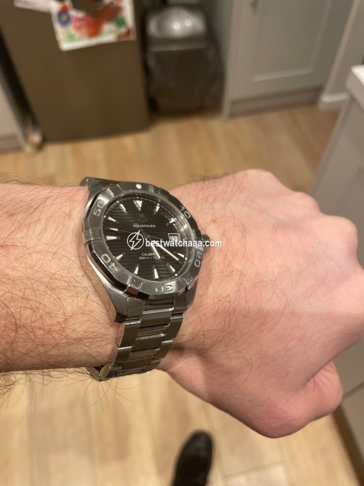 IMG_9081 TAG Heuer Aquaracer 300M Mens watch Unisex Automatic Steel WAY2113.BA0928 Replica 7