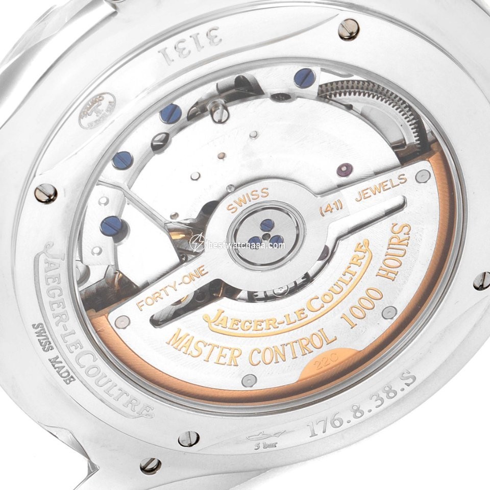 IMG_9081 Jaeger-LeCoultre Master Ultra Thin Reserve de Marche Mens watch Unisex Automatic Steel Q1378420 Replica 7
