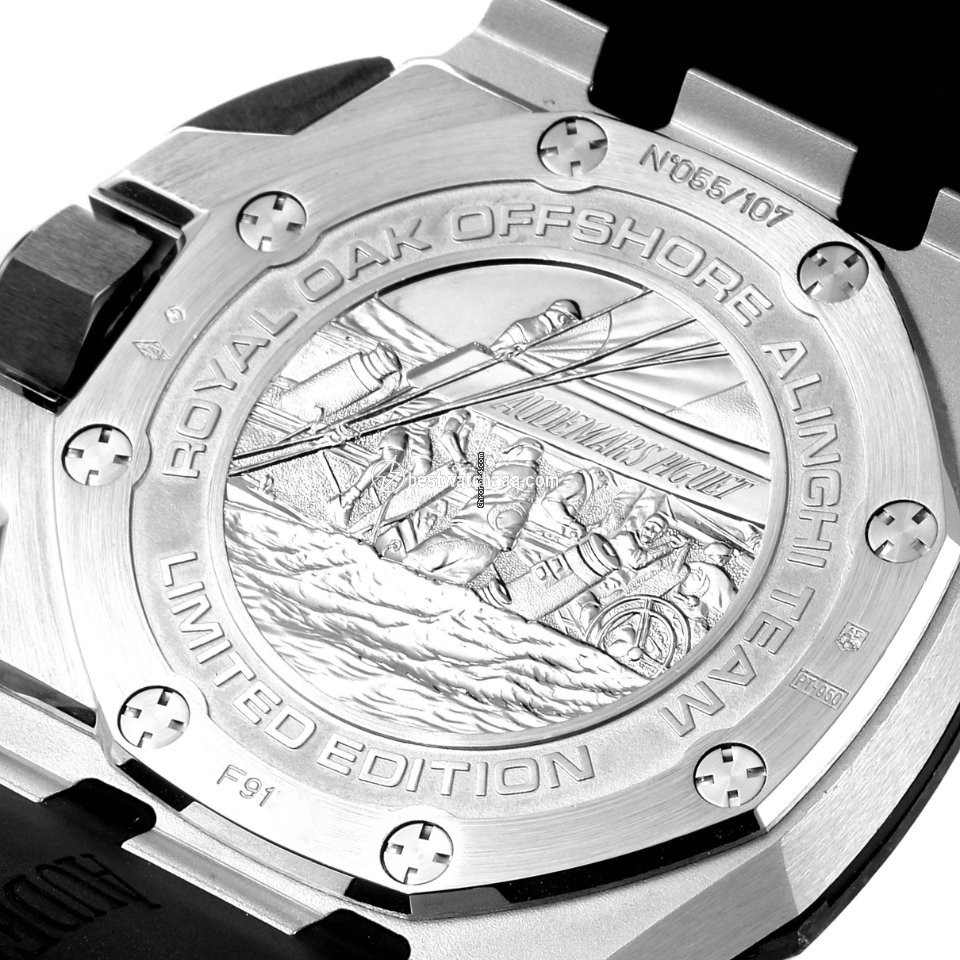 IMG_9081 Audemars Piguet Royal Oak Offshore Chronograph Mens watch Unisex Automatic Platinum 26062PT.OO.A002CA.01 Replica 7