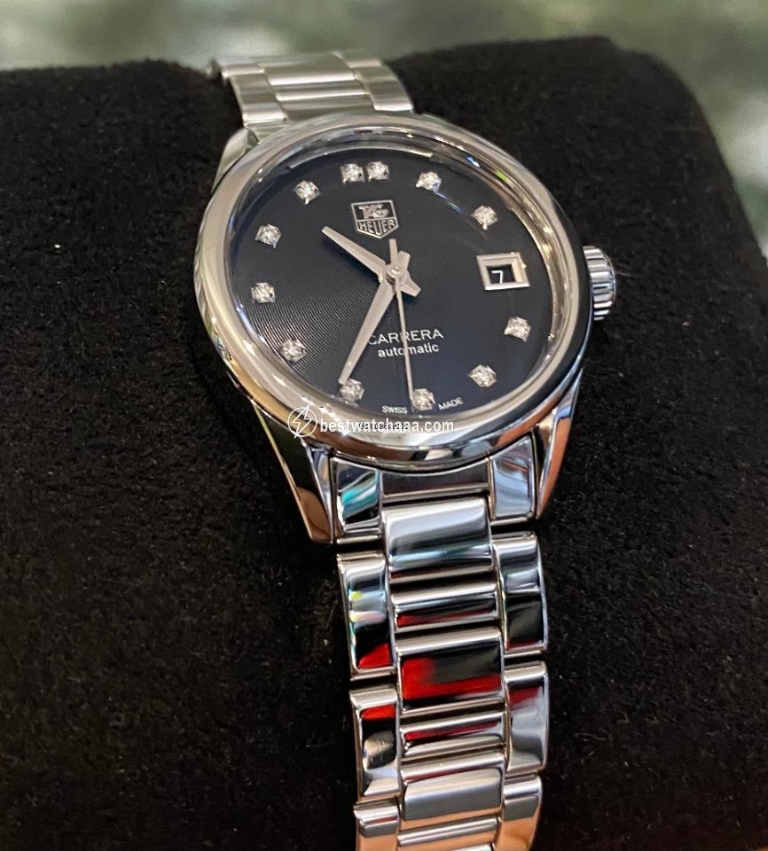 IMG_9081 TAG Heuer Carrera Lady Womens watch Automatic Steel WAR2413.BA0776 Replica 7