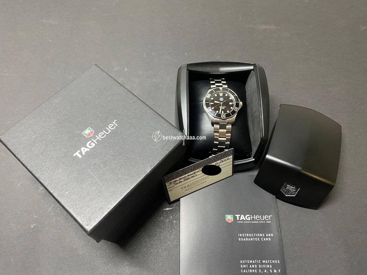 IMG_9081 TAG Heuer Aquaracer Mens watch Unisex Automatic Steel WAB2010.BA0804 Replica 7