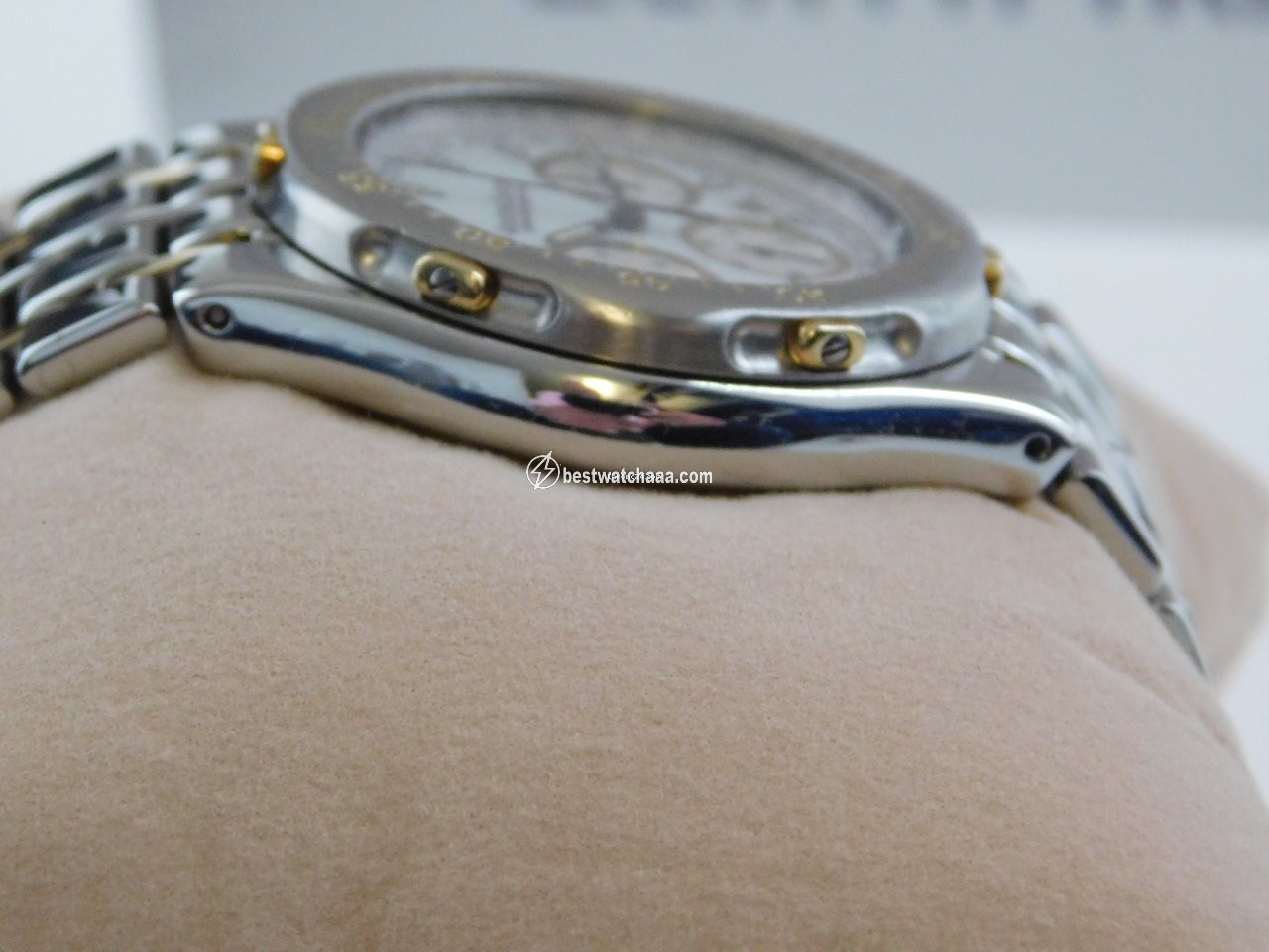 IMG_9081 Jaeger-LeCoultre Mens watch Unisex Quartz Gold Steel 305.5.31 Replica 7