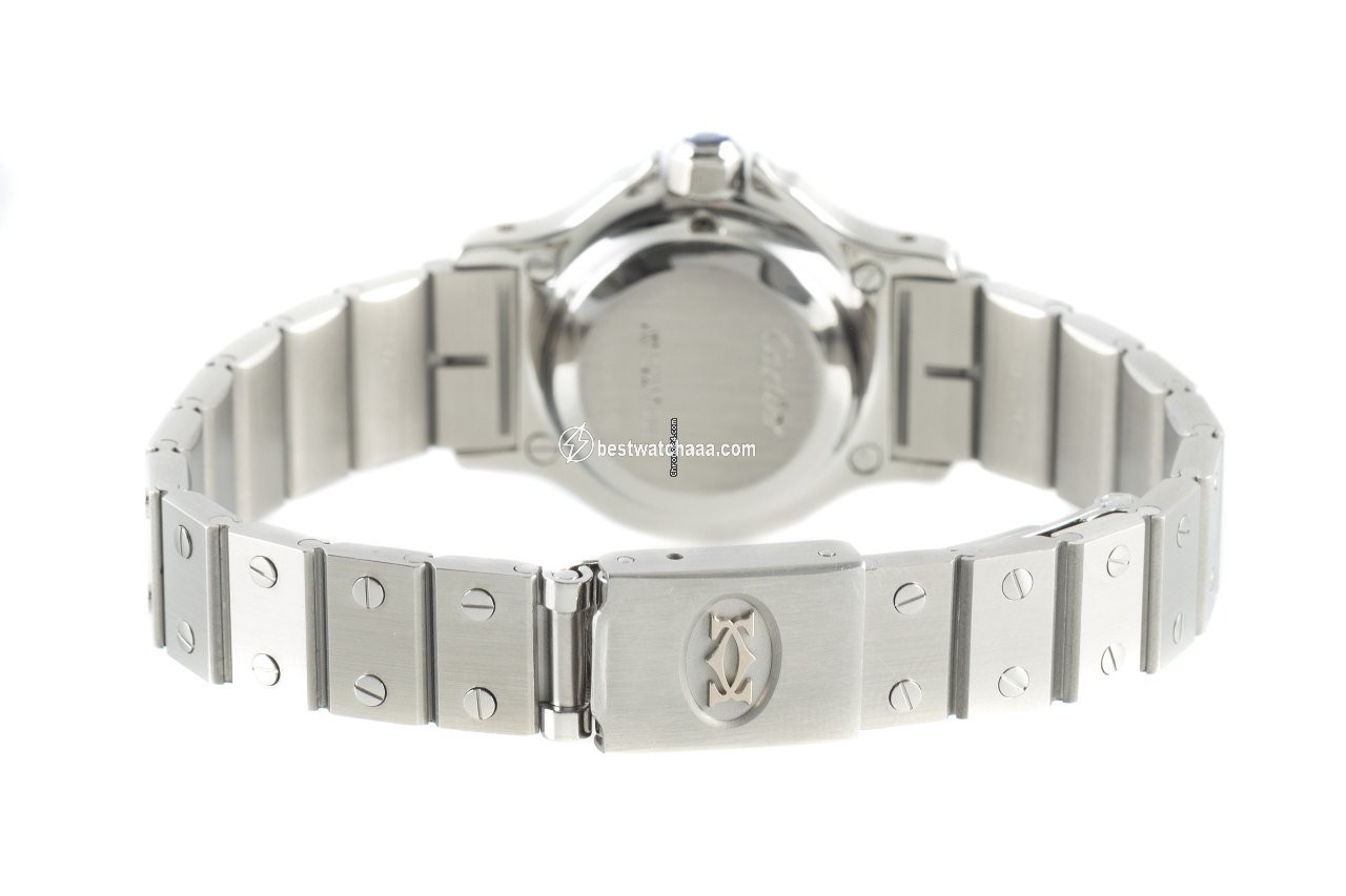 IMG_9081 Cartier Santos Womens watch Automatic Steel 0906 Replica 7