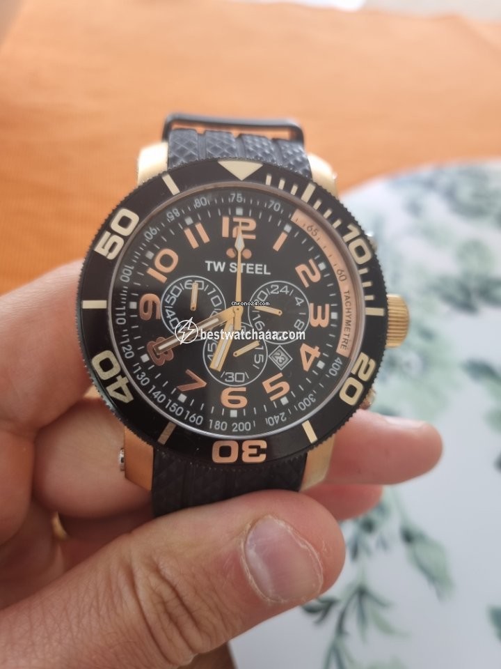 IMG_9081 TW Steel Mens watch Unisex Quartz Rose gold TW92 Replica 7