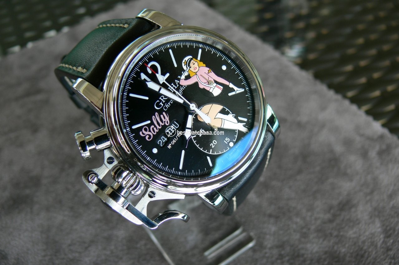 IMG_9081 Graham Chronofighter Mens watch Unisex Automatic Steel 2CVAS.B21A.L127S Replica 7