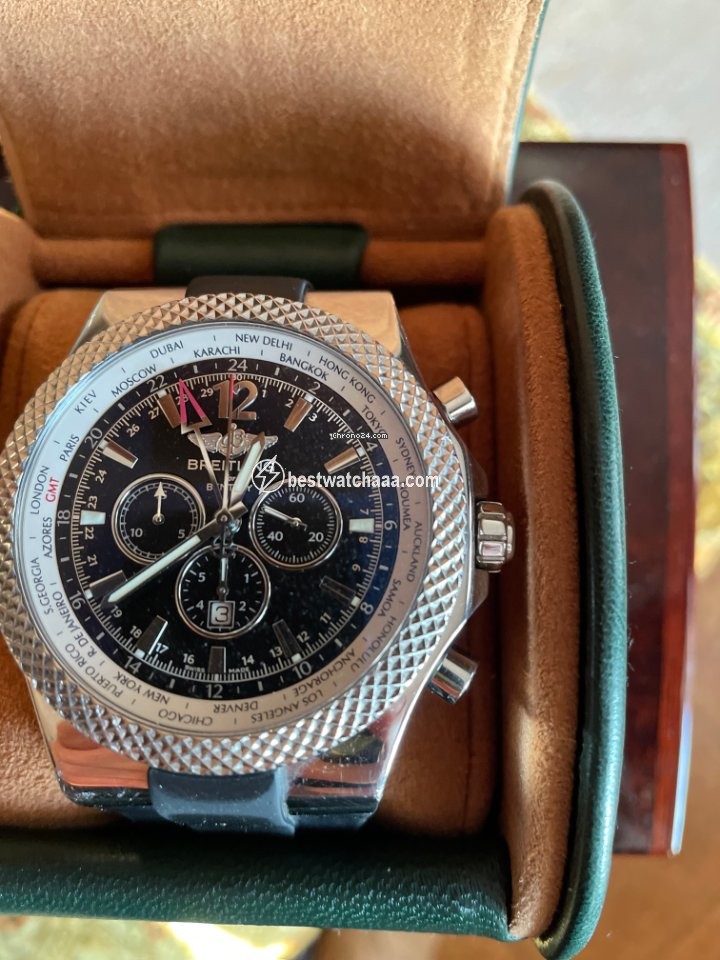 Breitling Bentley GMT Mens watch Unisex Automatic Steel A4736212 B919 - gallery