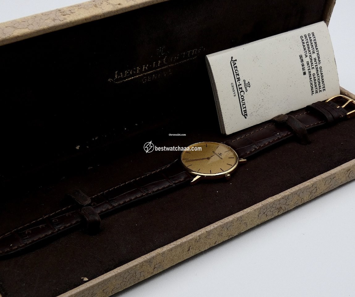 IMG_9081 Jaeger-LeCoultre Mens watch Unisex Quartz Yellow gold 140.111.11 Replica 7