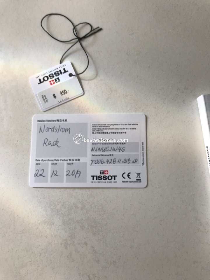 IMG_9081 Tissot Le Locle Mens watch Unisex Automatic Steel T0064281103800 Replica 7