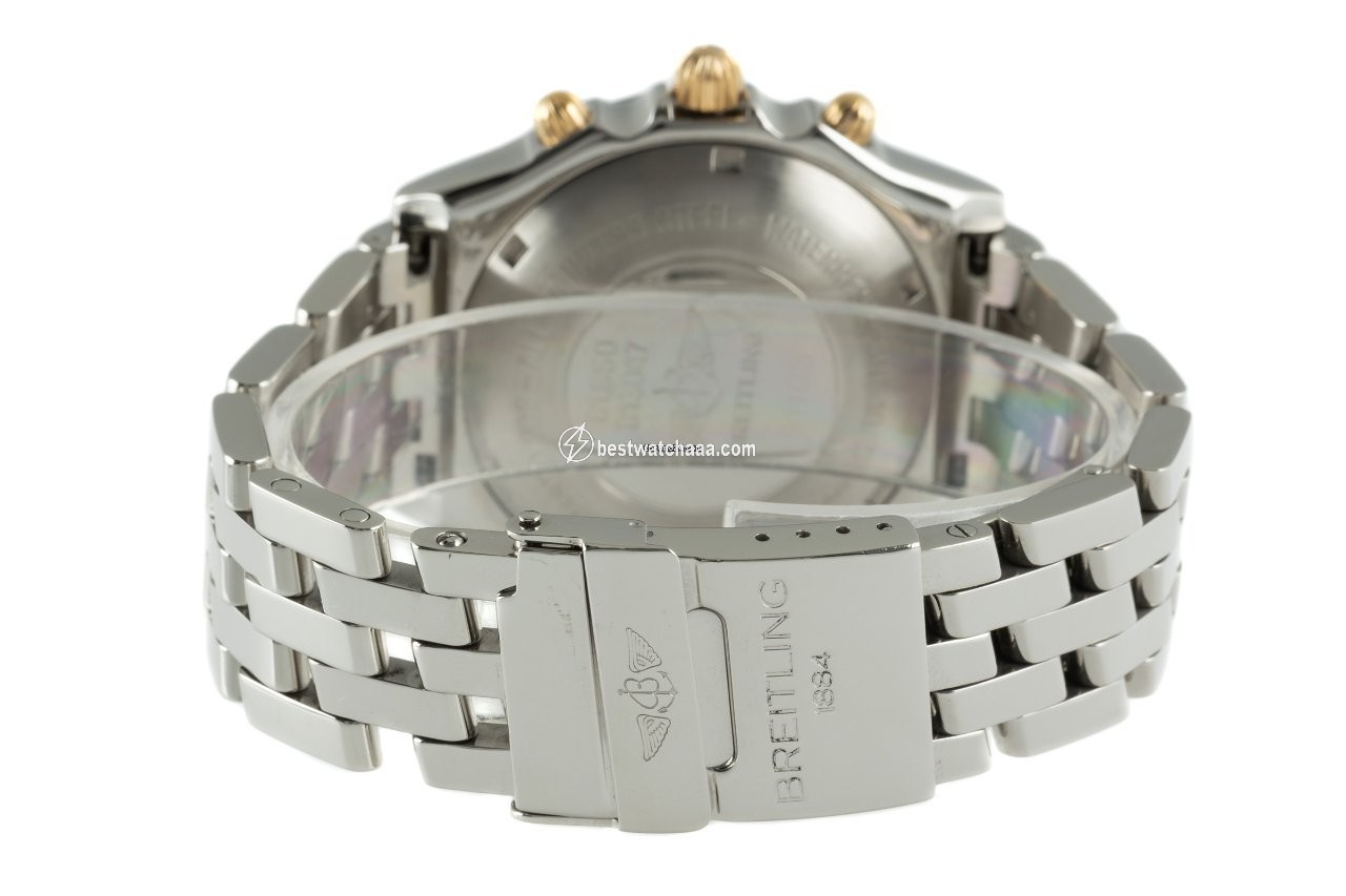 IMG_9081 Breitling Chronomat Mens watch Unisex Automatic Gold Steel 81.950 B13047 Replica 7