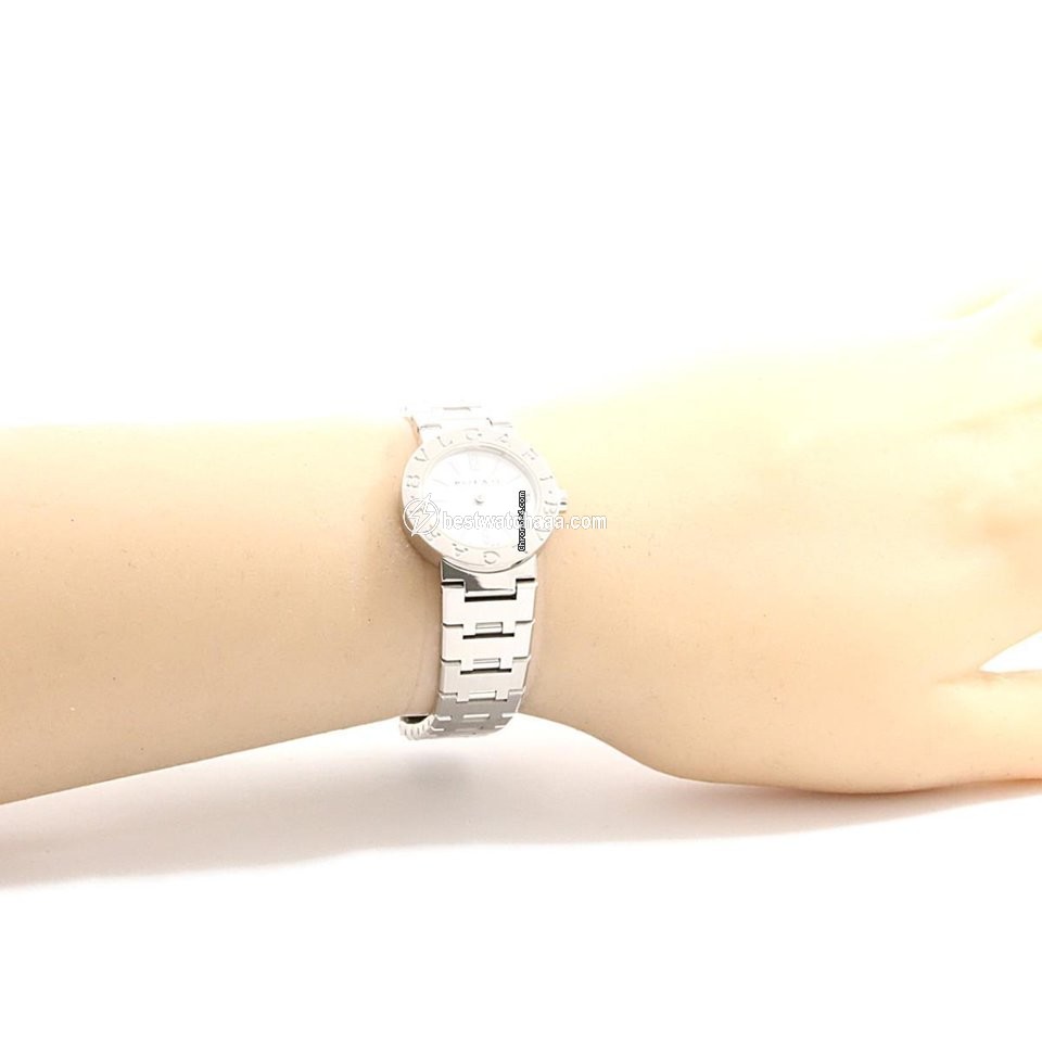 IMG_9081 Bulgari Bulgari Womens watch Quartz BB23SS BB23WSSD Replica 7