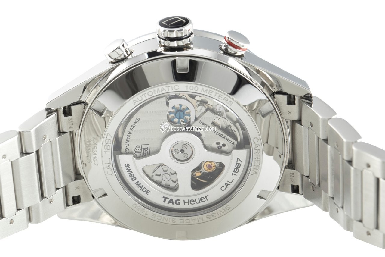 IMG_9081 TAG Heuer Carrera Calibre 1887 Mens watch Unisex Automatic Steel CAR2A10-2 Replica 7