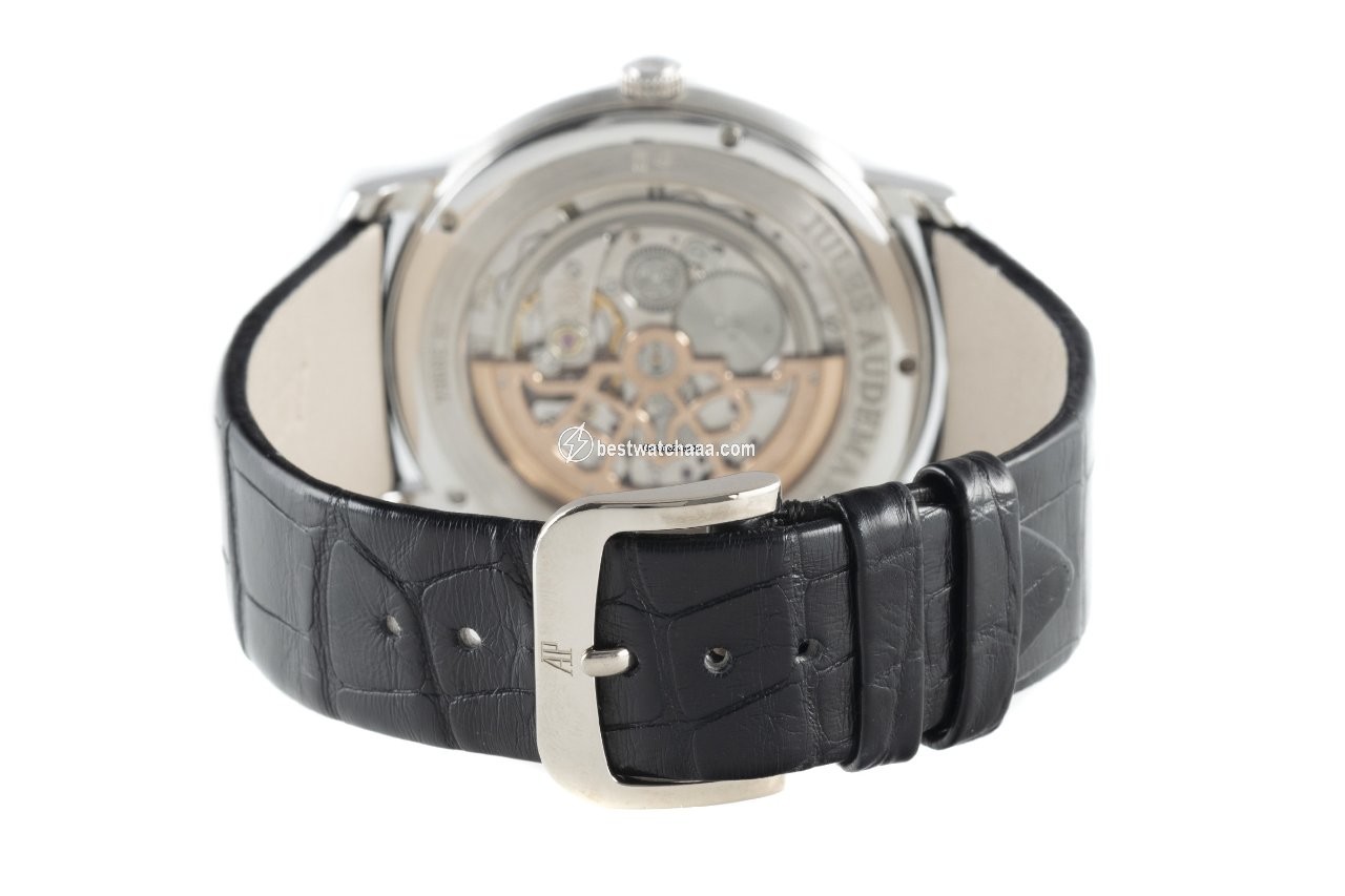 IMG_9081 Audemars Piguet Jules Audemars Mens watch Unisex Automatic White gold 15180BC.00.A002CR.01 Replica 7