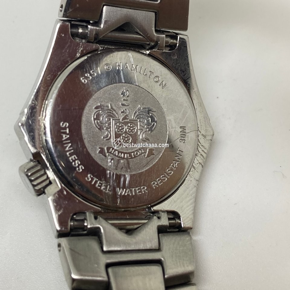 IMG_9081 Hamilton Jazzmaster Womens watch Quartz Steel 6357 Replica 7