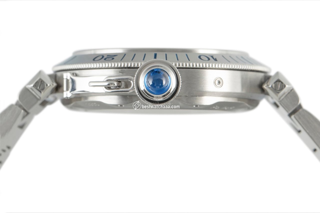 IMG_9081 Cartier Pasha Mens watch Unisex Automatic Steel 2388 Replica 7