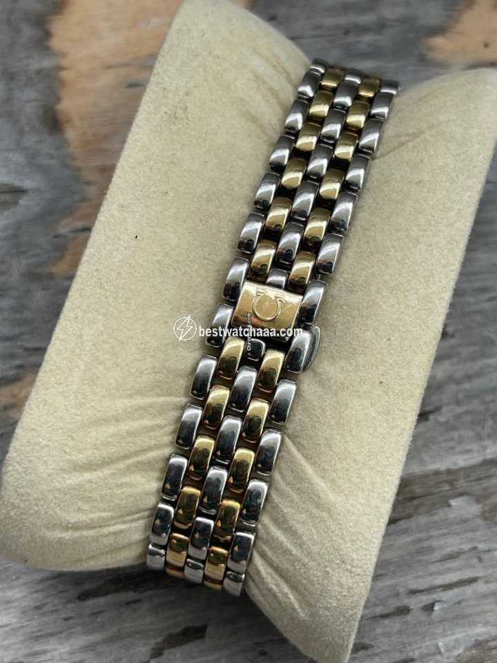 IMG_9081 Omega De Ville Womens watch Quartz Gold Steel 796.2379 Replica 7