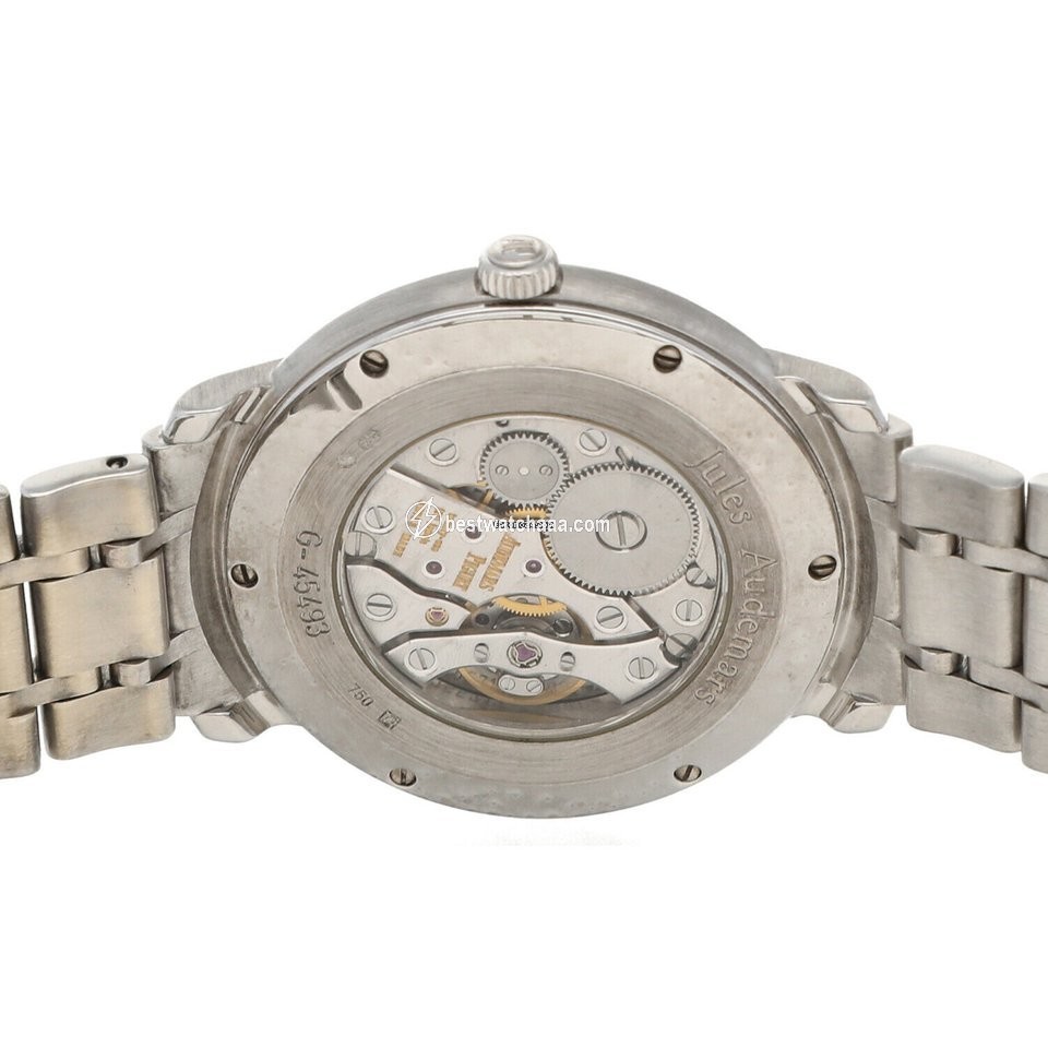 IMG_9081 Audemars Piguet Jules Audemars Womens watch Manual winding White gold 15156BC.ZZ.1229BC.01 Replica 7