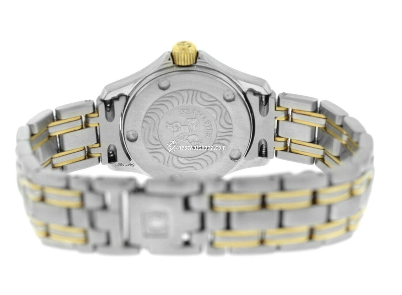 IMG_9081 Omega Seamaster Womens watch Quartz Gold Steel 2371.10 Replica 7