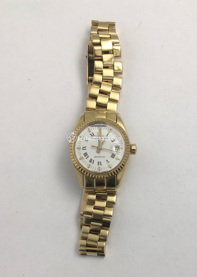 IMG_9081 Baume & Mercier Womens watch Automatic Yellow gold 3208 Replica 7
