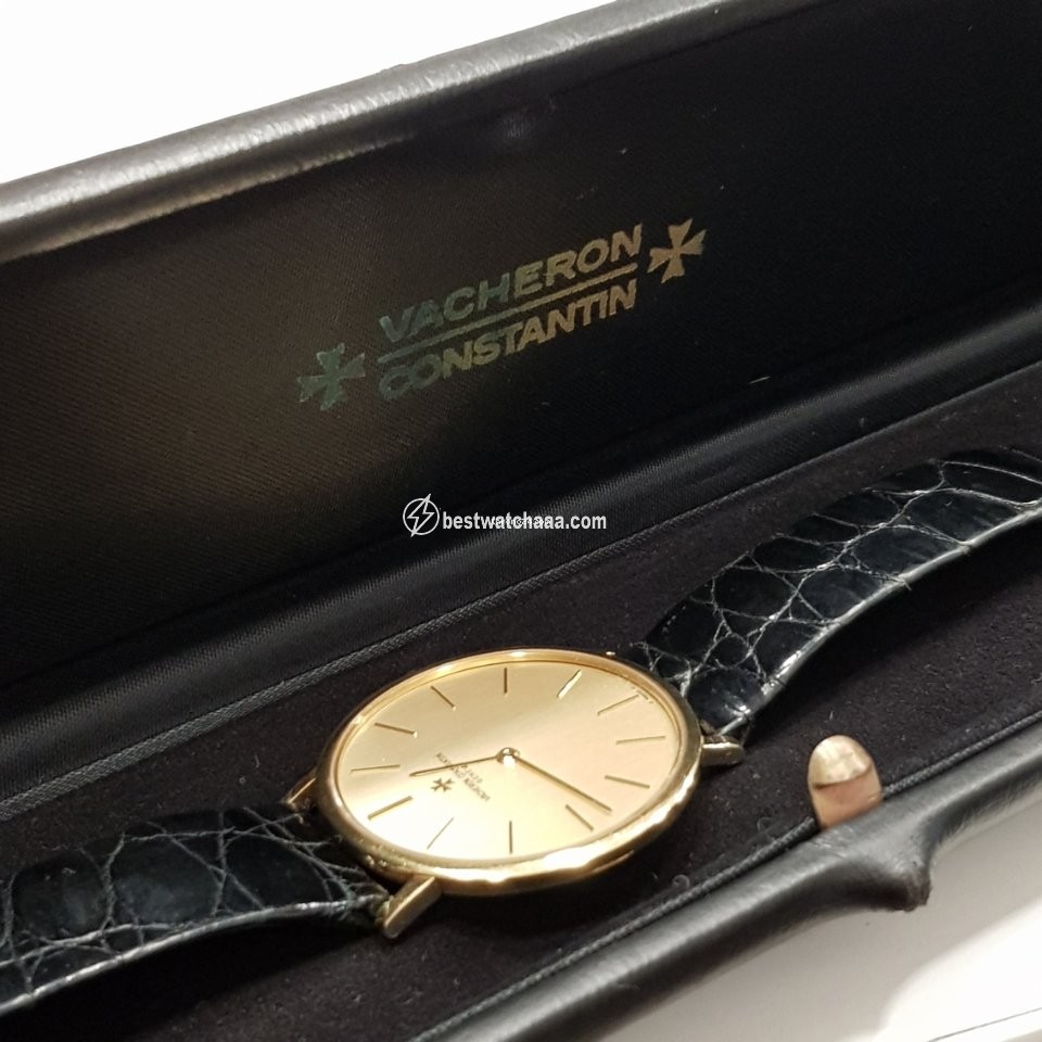 IMG_9081 Vacheron Constantin Patrimony Mens watch Unisex Manual winding Yellow gold 39004 Replica 7