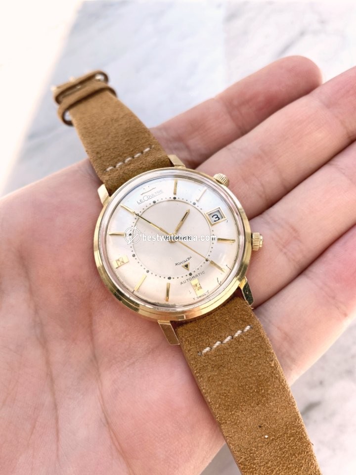 IMG_9081 Jaeger-LeCoultre Mens watch Unisex Automatic White gold 2672 Replica 7