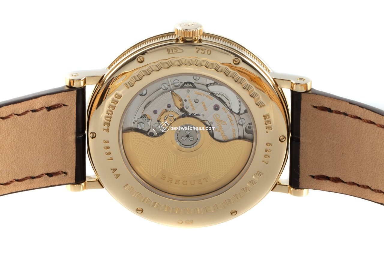 IMG_9081 Breguet Classique Mens watch Unisex Automatic Yellow gold 5207BA 12 9V6 Replica 7