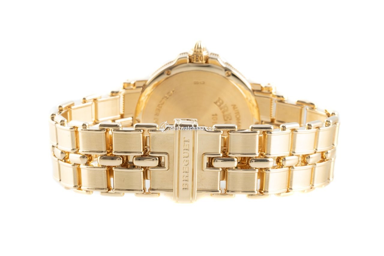 IMG_9081 Breguet Marine Mens watch Unisex Automatic Yellow gold 3400BA Replica 7