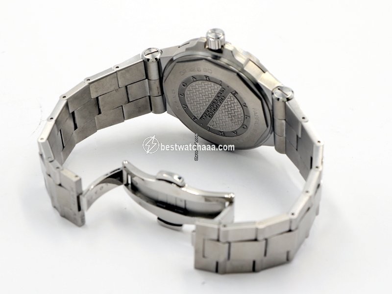 IMG_9081 Bulgari Diagono Mens watch Unisex Automatic Steel DP42SSD Replica 7