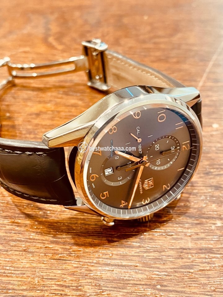 IMG_9081 TAG Heuer Carrera Calibre 1887 Mens watch Unisex Automatic Steel CAR2013.FC613 Replica 7