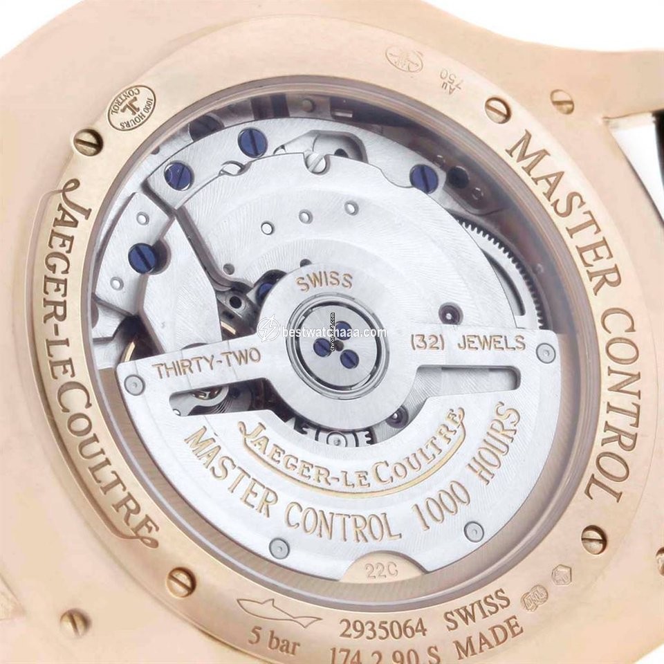 IMG_9081 Jaeger-LeCoultre Master Grande Ultra Thin Mens watch Unisex Automatic Rose gold Q1352502 Replica 7