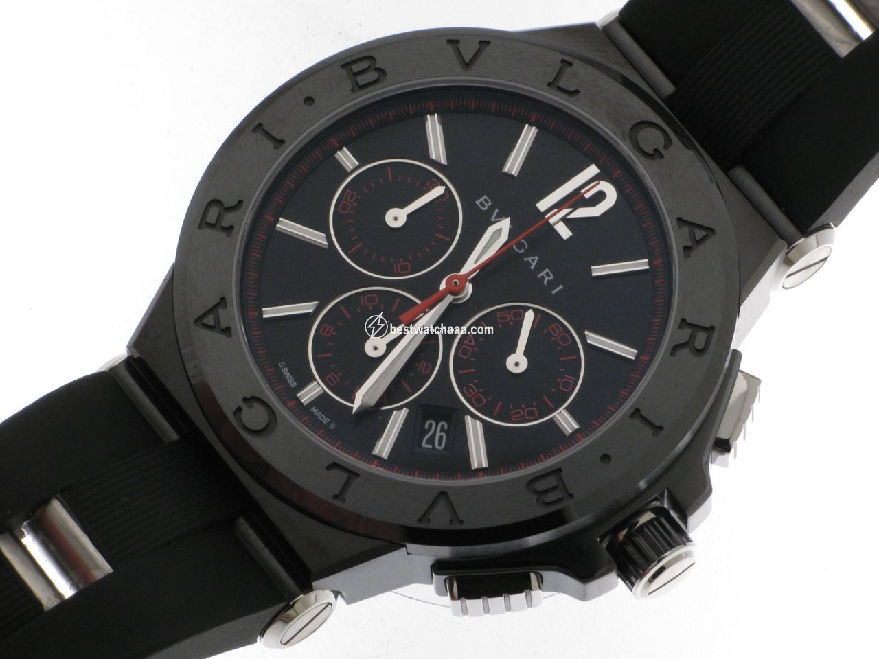 IMG_9081 Bulgari Diagono Mens watch Unisex Automatic Steel DG42BBSC Replica 7