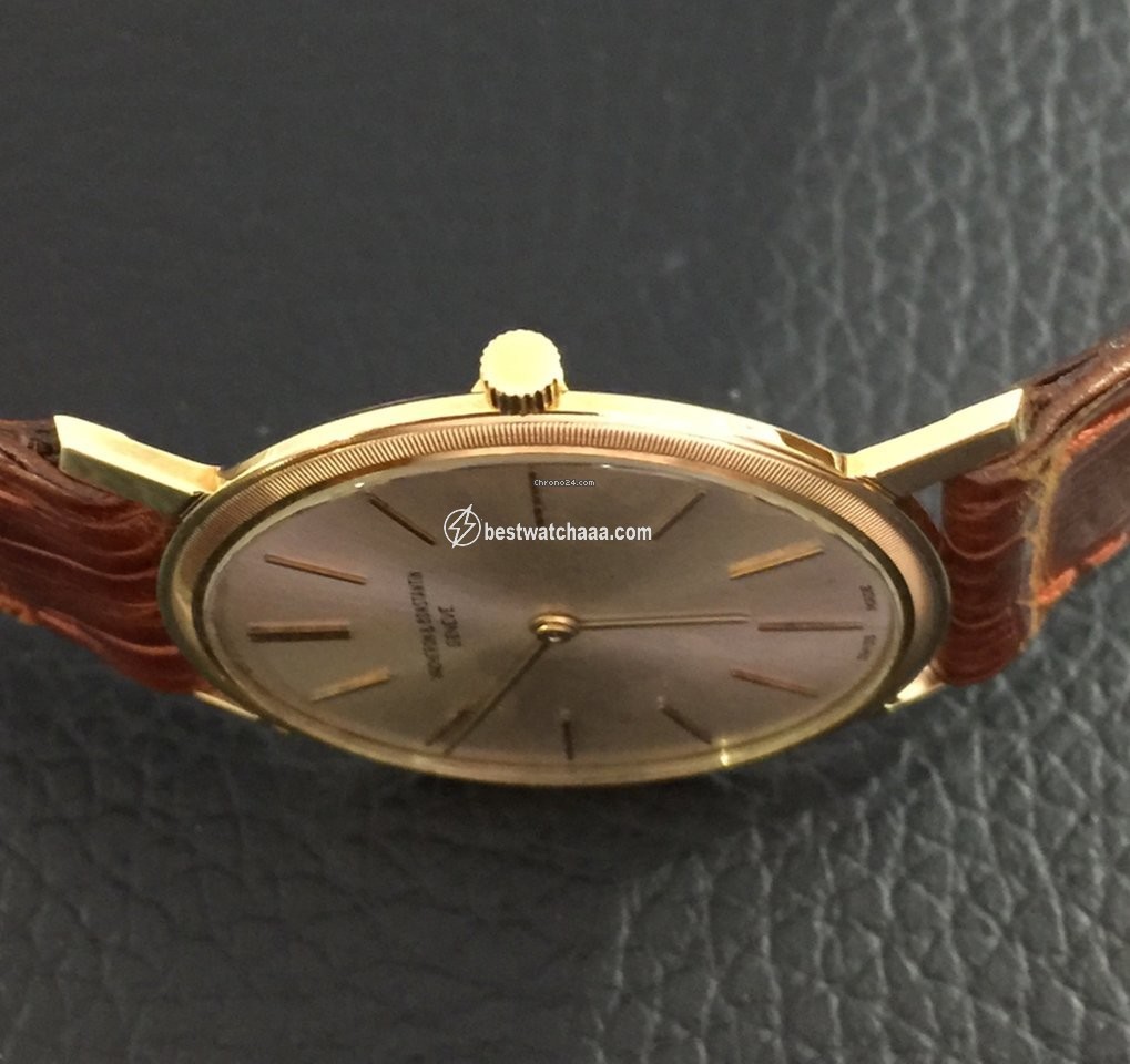 IMG_9081 Vacheron Constantin Mens watch Unisex Manual winding Yellow gold 6351 Replica 7