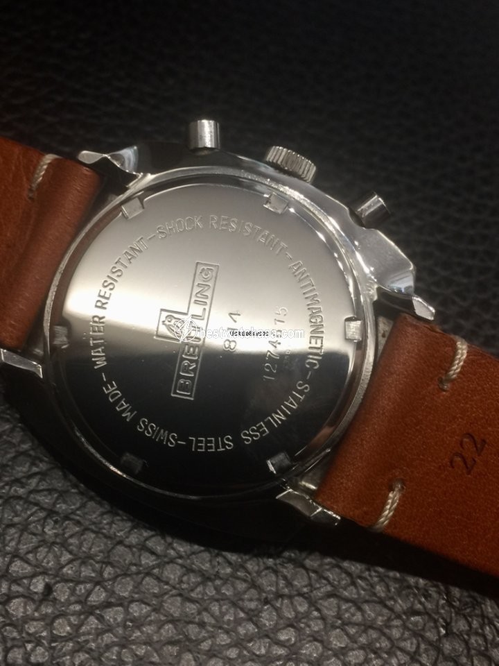 IMG_9081 Breitling Mens watch Unisex Manual winding Steel 814 Replica 7