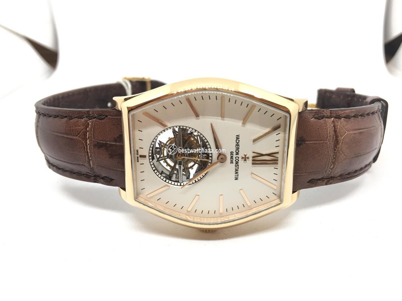 IMG_9081 Vacheron Constantin Malte Mens watch Unisex Manual winding Rose gold X30R5618 Replica 7