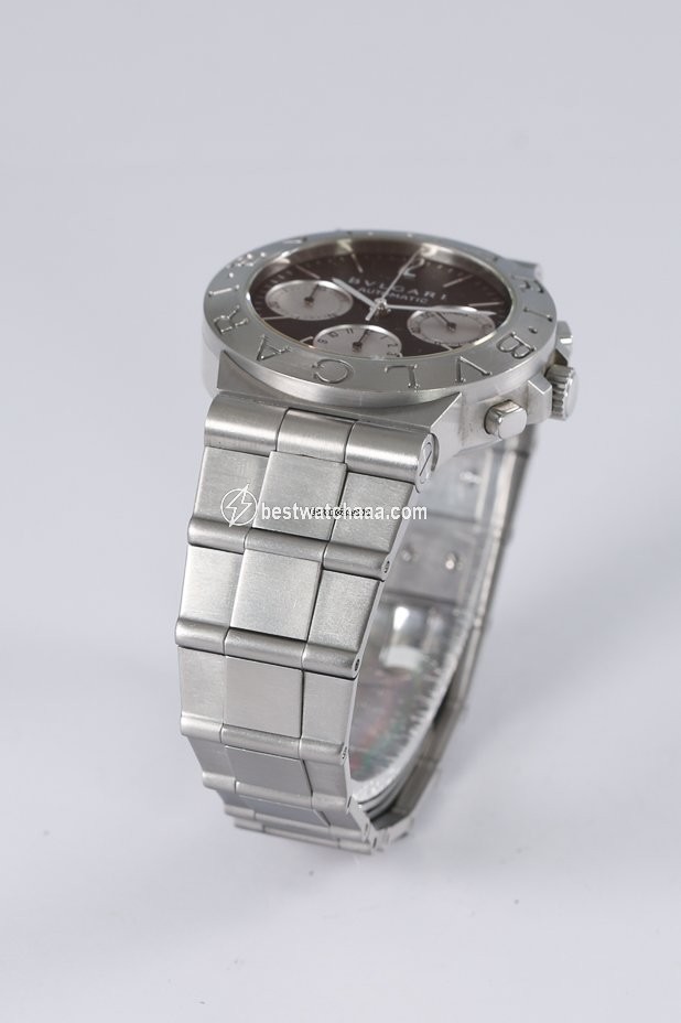 IMG_9081 Bulgari Diagono Mens watch Unisex Automatic Steel CH35S Replica 7