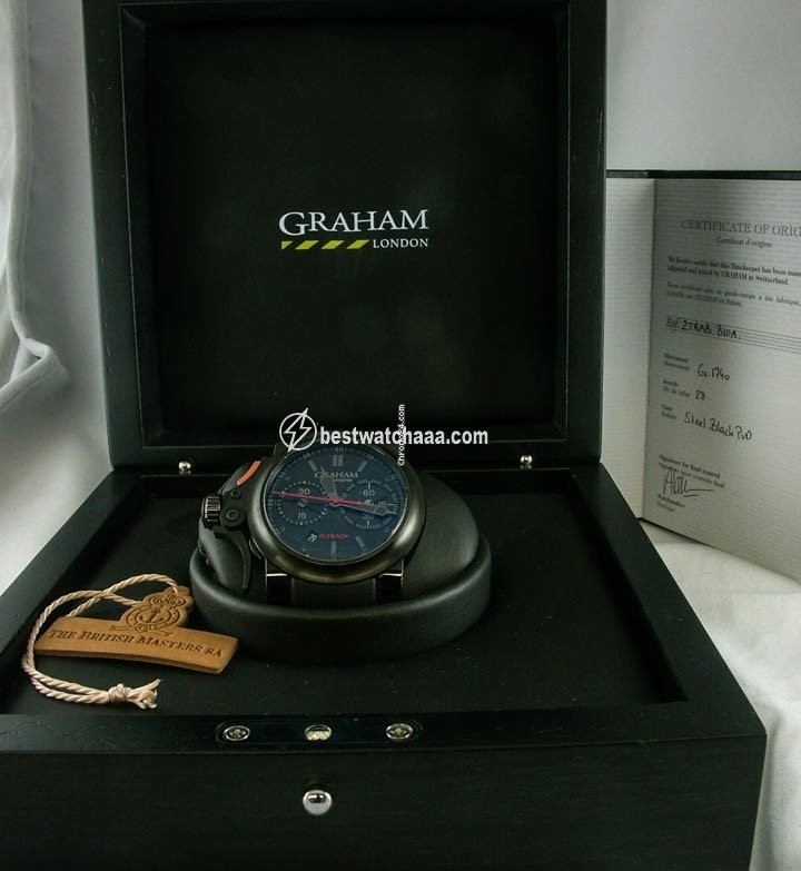 IMG_9081 Graham Chronofighter Mens watch Unisex Automatic Steel 2TRAB.B10A Replica 7