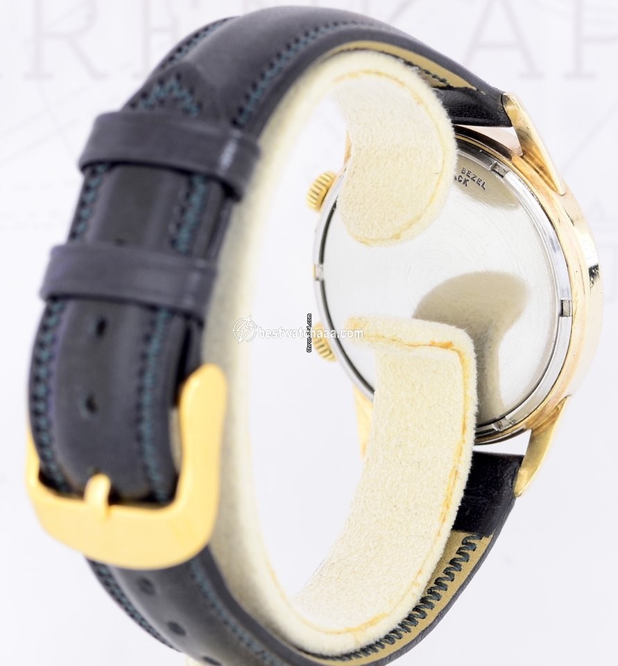 IMG_9081 Jaeger-LeCoultre Mens watch Unisex Manual winding Gold Steel Memovox Vintage Replica 7