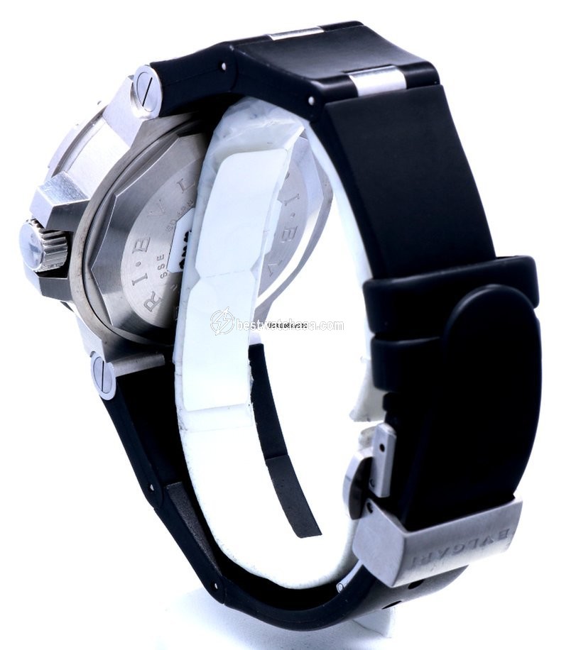 IMG_9081 Bulgari Diagono Mens watch Unisex Automatic Steel SD42S Replica 7