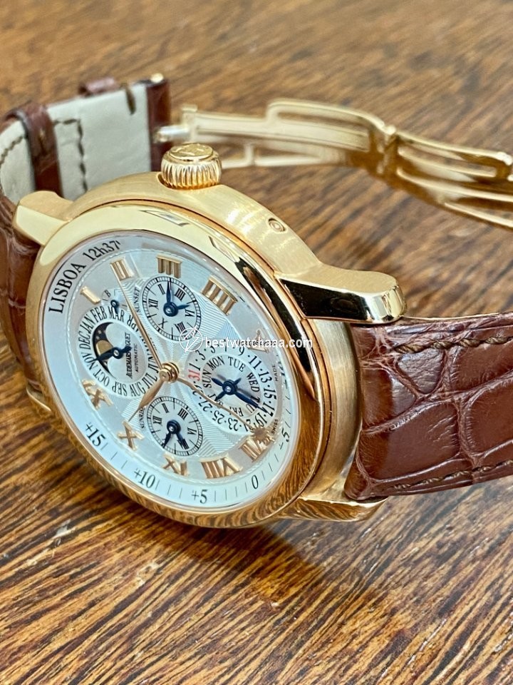 IMG_9081 Audemars Piguet Jules Audemars Mens watch Unisex Automatic Rose gold 26003OR.OO.D088CR.01083 Replica 7