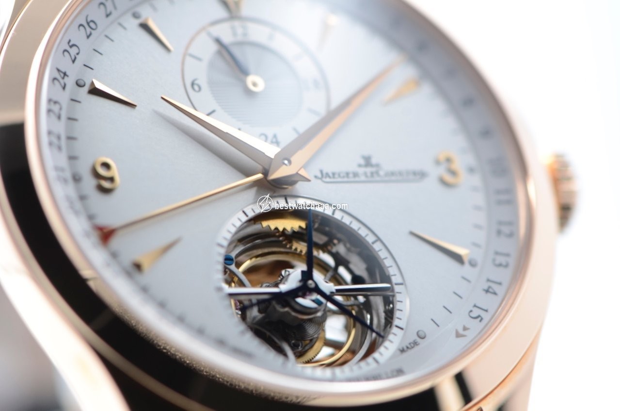IMG_9081 Jaeger-LeCoultre Master Tourbillon Mens watch Unisex Automatic Rose gold Q1562521 Replica 7