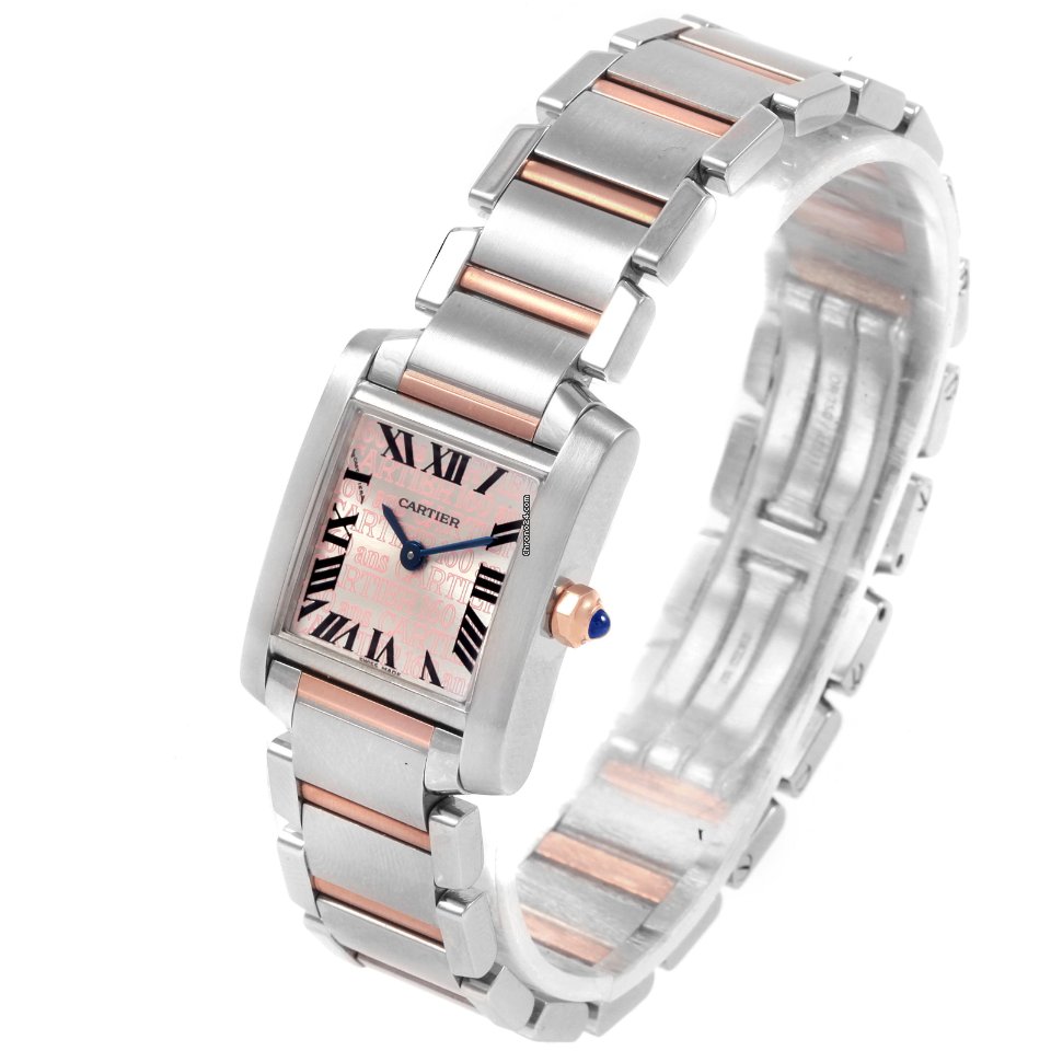 IMG_9081 Cartier Tank Francaise Womens watch Quartz W51036Q4 Replica 8