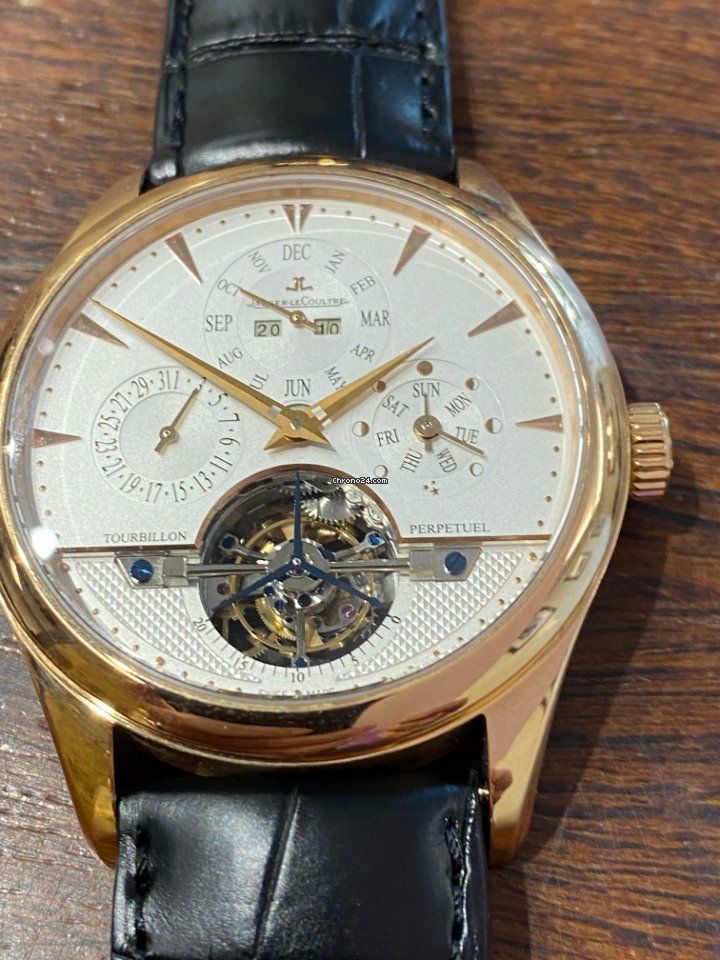 IMG_9081 Jaeger-LeCoultre Master Grande Tradition Mens watch Unisex Automatic Rose gold 185.2.35 S Replica 8