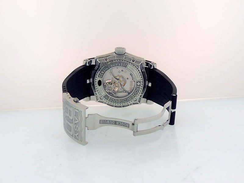 IMG_9081 Roger Dubuis Easy Diver Mens watch Unisex Manual winding SE48 02 9 0K9.53 Replica 8
