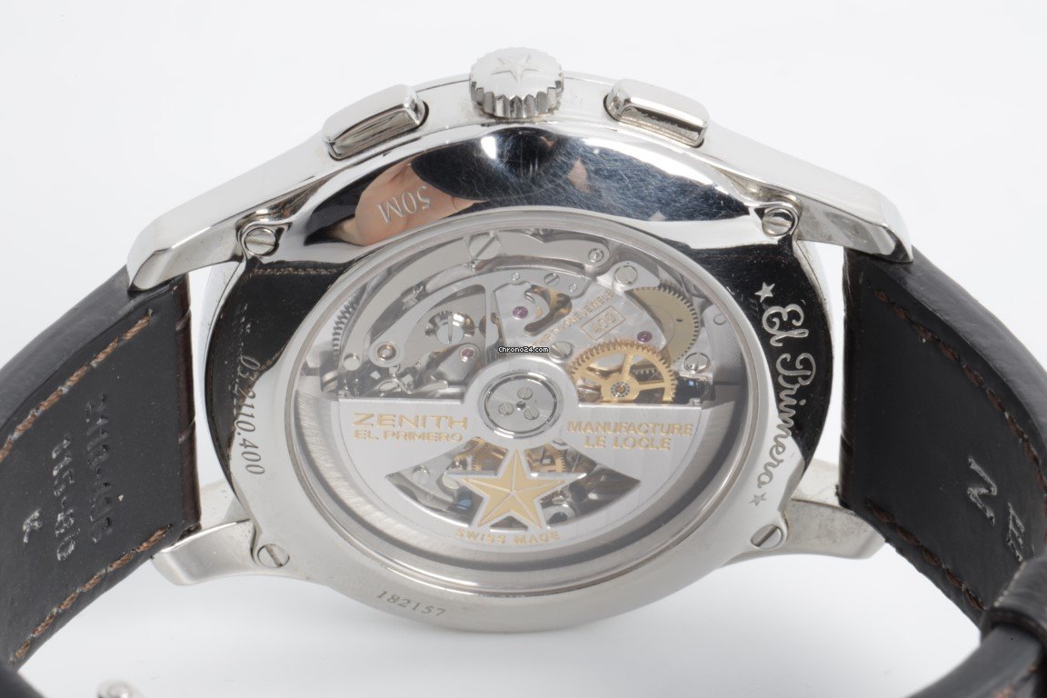 IMG_9081 Zenith El Primero Chronomaster Mens watch Unisex Automatic Steel 01.0240.410 Replica 8