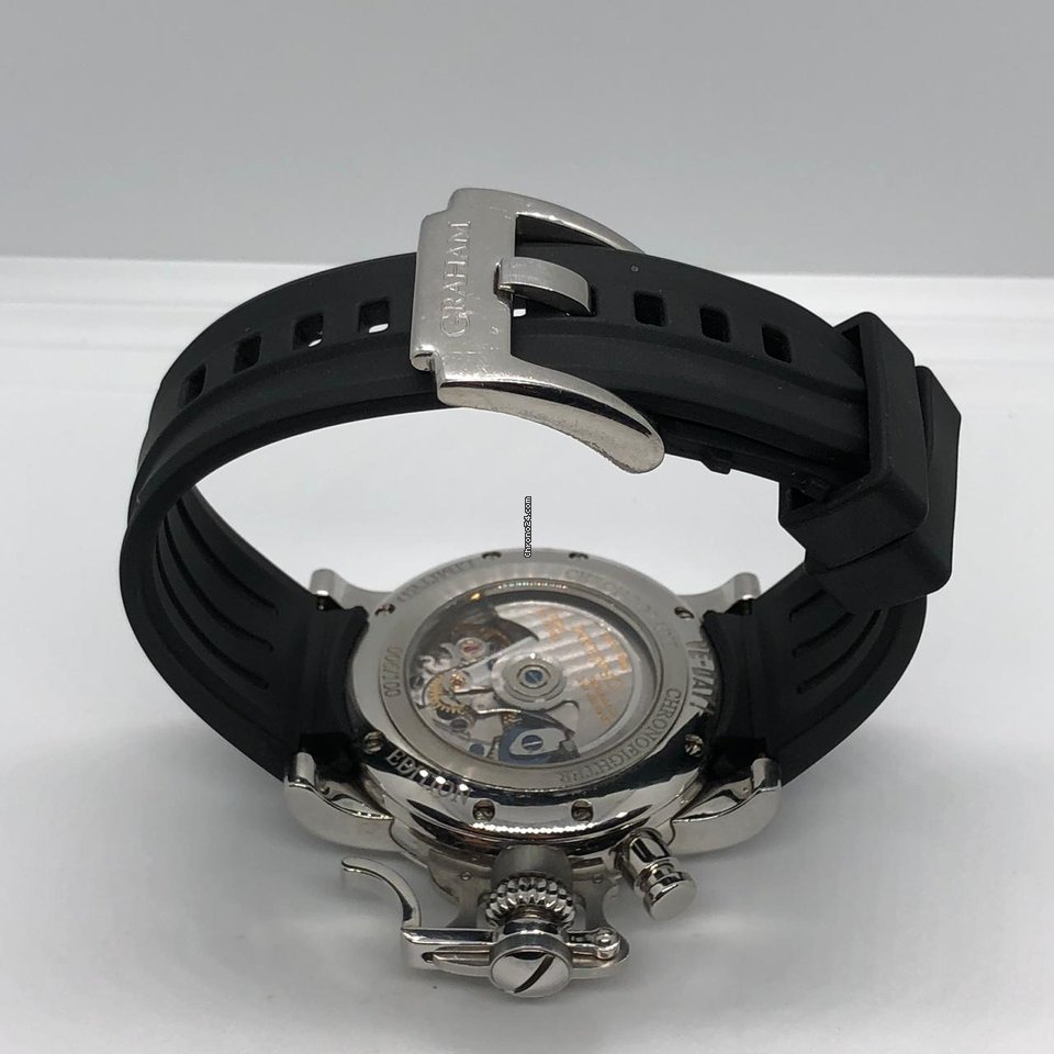 IMG_9081 Graham Chronofighter Mens watch Unisex Automatic Steel 2CFBS.S01A.L30B Replica 8