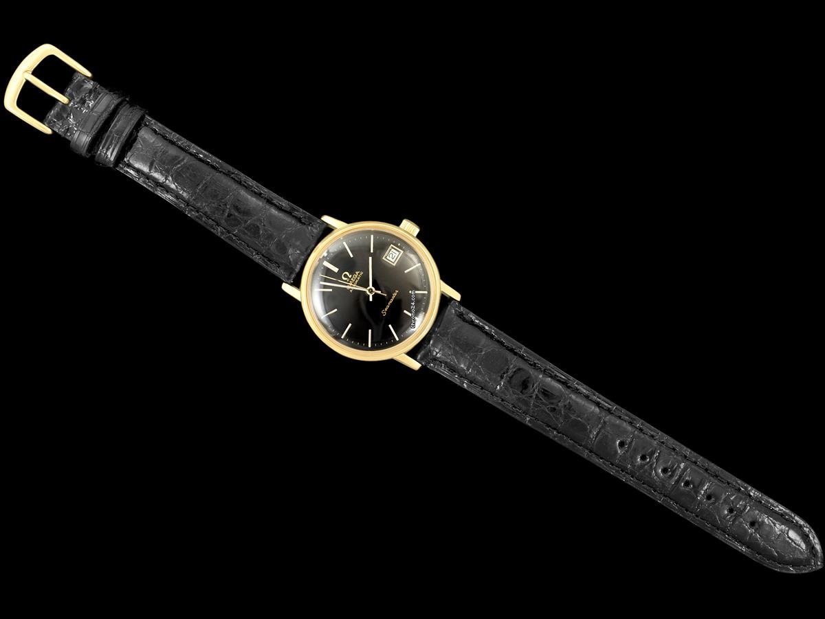 IMG_9081 Omega Seamaster Mens watch Unisex Automatic Gold Steel 7736R Replica 8