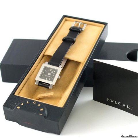 IMG_9081 Bulgari Quadrato Womens watch Quartz Steel SQ 22L Replica 8