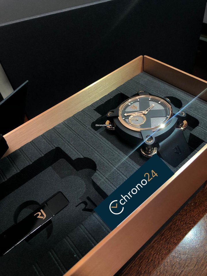 IMG_9081 Romain Jerome Moon-DNA Mens watch Unisex Automatic Gold Steel RJ.M.AU.IN.004.01 Replica 8
