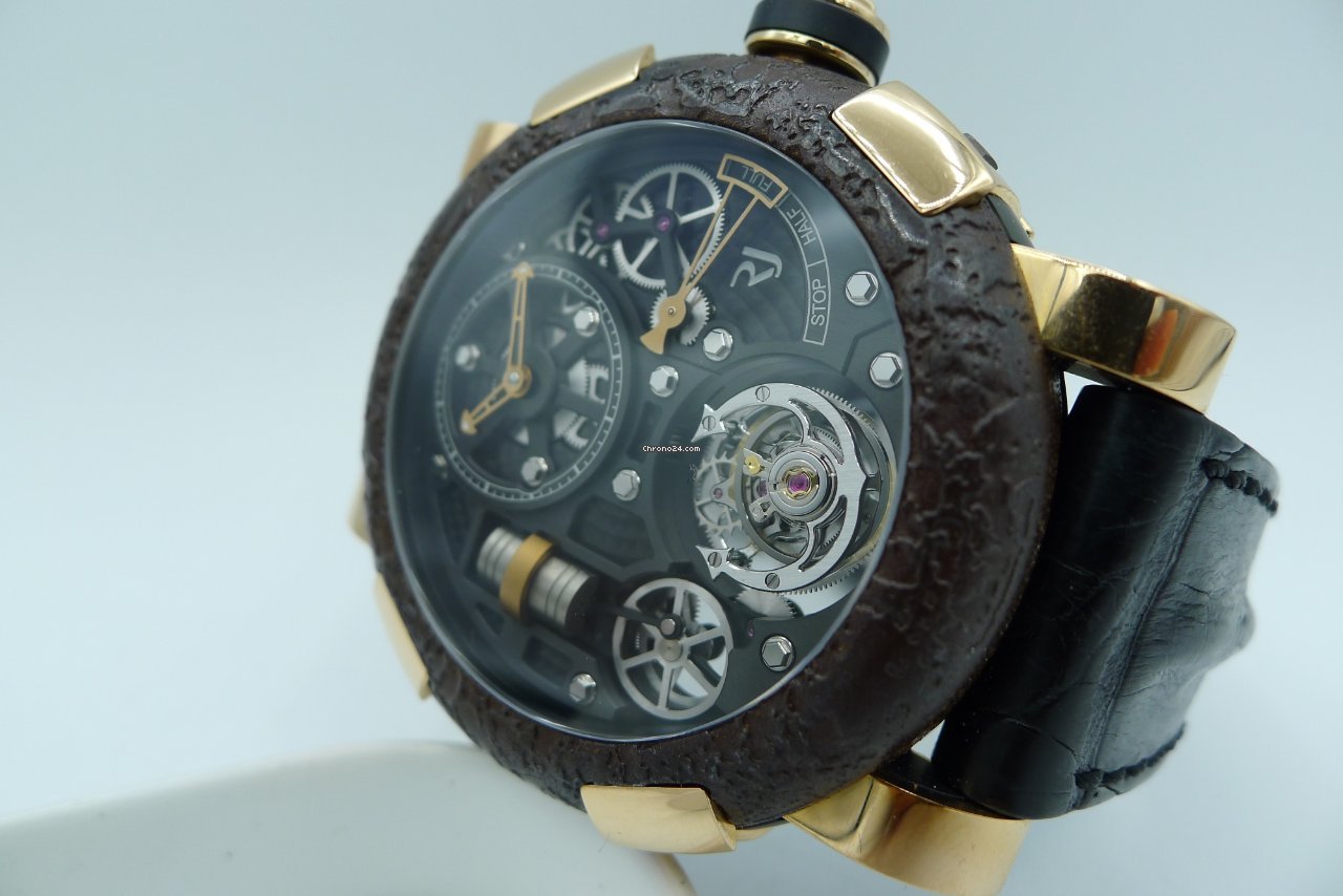 IMG_9081 Romain Jerome Titanic-DNA Manual winding Red gold RJTTOSP00402 Replica 8